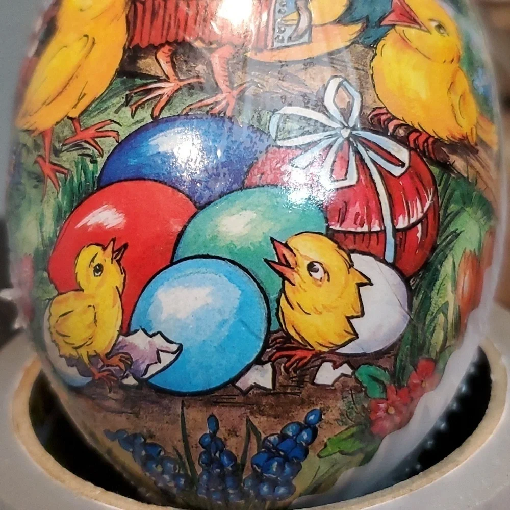 🍒 NWOT VINTAGE EASTER EGG - Picture 8 of 10